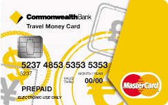 Commbank Travel Money Card